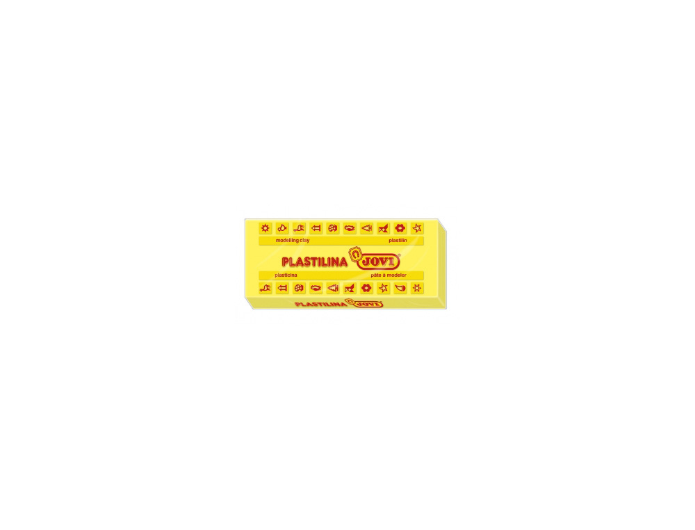 PLASTILINA JOVI 71 AMARILLO CLARO UNIDAD TAMAÑO MEDIANO