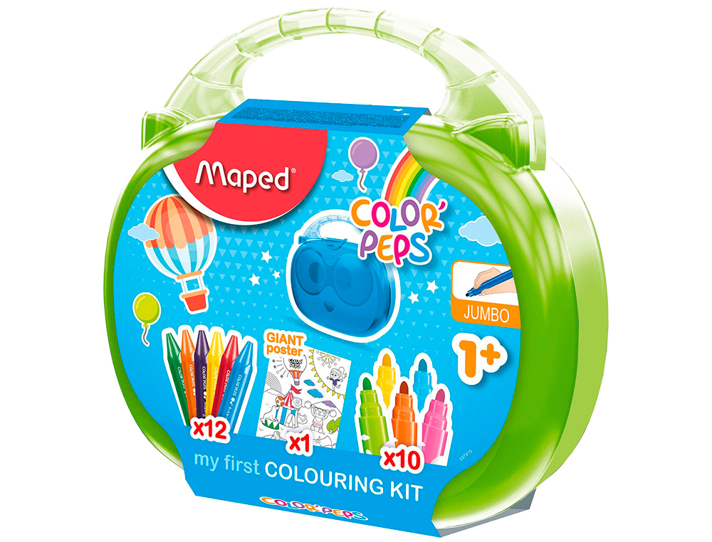 MALETIN DE DIBUJO MAPED EARLY AGE 23 PIEZAS